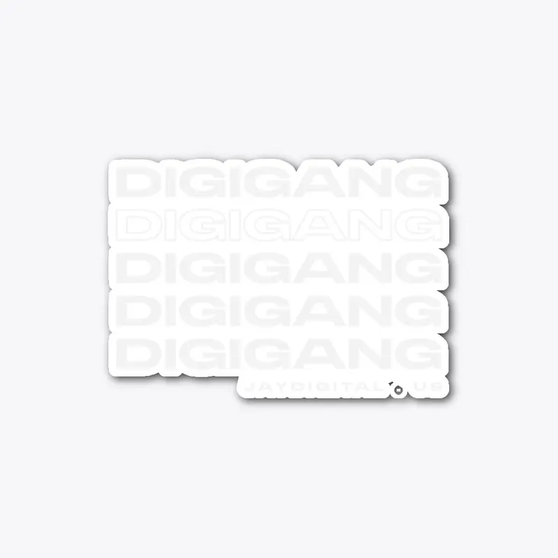 DigiGang Slap Sticker